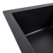 Granite sink VALESO 7850 TROYA matte, carbon - Фото № 3