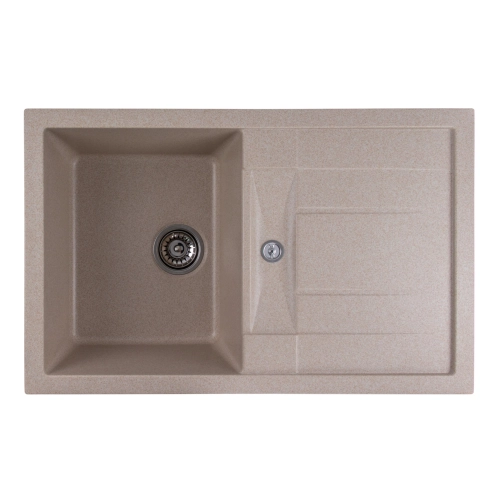 Granite sink VALESO 7850 TROYA matte, safari