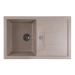 Granite sink VALESO 7850 TROYA matte, safari - Фото №1