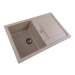 Granite sink VALESO 7850 TROYA matte, safari - Фото № 2