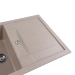 Granite sink VALESO 7850 TROYA matte, safari - Фото № 3