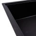 Granite sink VALESO 10050 SAFIRA matte (black) - Фото № 3
