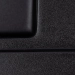 Granite sink VALESO 10050 SAFIRA matte (black) - Фото № 6