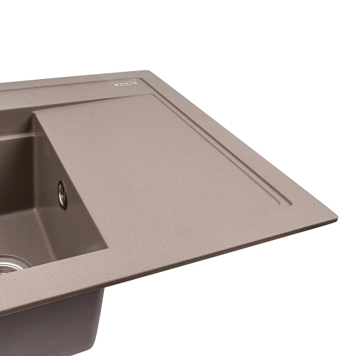 Granite sink VALESO ATRUM 7950 matte Dune - Фото № 4