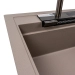 Granite sink VALESO ATRUM 7950 matte Dune - Фото № 5