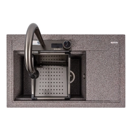 Granite sink VALESO ATRUM 7950 matte Mix