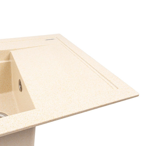 Granite sink VALESO ATRUM 7950 matte Sand - Фото № 4