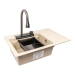 Granite sink VALESO ATRUM 7950 matte Sand - Фото № 1