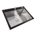 Kitchen sink 60*45 glass BLACK GLASS VALESO Handmade - Фото № 4