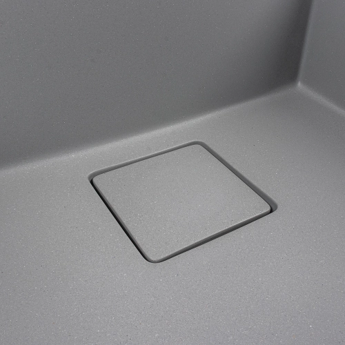 Kitchen granite sink 5444 AMELI VALESO grey metallic - Фото № 4
