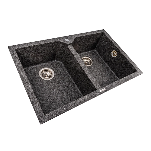 VALESO VIATRIX 7950 Granite Kitchen Sink, Matte Graphite - Фото № 1