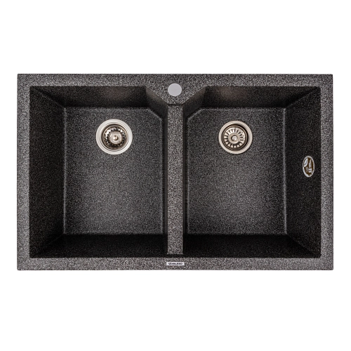 VALESO VIATRIX 7950 Granite Kitchen Sink, Matte Graphite