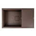VALESO GALANS 7950 Granite Kitchen Sink, Matte Dark Rock