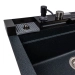 Granite sink VALESO 6846 IRENA, matte, anthracite - Фото № 5