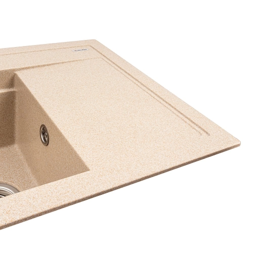 VALESO ATRUM 7950 Granite Kitchen Sink, Matte Safari - Фото № 4