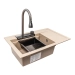 VALESO ATRUM 7950 Granite Kitchen Sink, Matte Safari - Фото № 1
