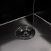 Kitchen sink CM 65*50 L PVD black VALESO Handmade DÉCOR 3.0/1.0 - Фото № 4