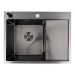 Kitchen sink CM 65*50 L PVD black VALESO Handmade DÉCOR 3.0/1.0