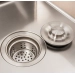 Kitchen sink CM 78*50С R stainless steel with recessed shelf VALESO Handmade (3.0/1.0) - Фото № 3