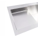 Kitchen sink CM 78*50С R stainless steel with recessed shelf VALESO Handmade (3.0/1.0) - Фото № 2
