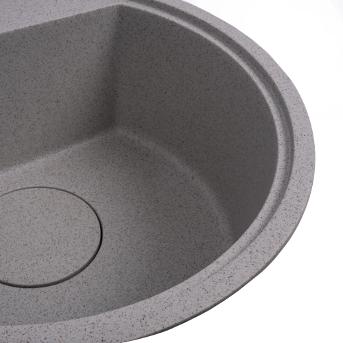 Granite sink VALESO 510 RINA, matte, topaz - Фото № 4