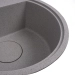 Granite sink VALESO 510 RINA, matte, topaz - Фото № 4