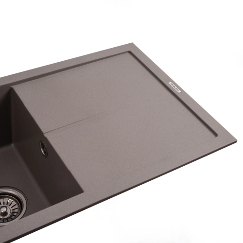 VALESO SOLID 7843 Granite Kitchen Sink, Matte Dune - Фото № 4
