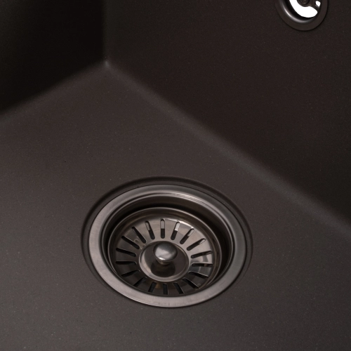 VALESO SOLID 7843 Granite Kitchen Sink, Matte Dune - Фото № 6