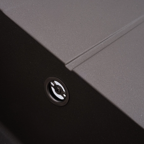 VALESO SOLID 7843 Granite Kitchen Sink, Matte Dune - Фото № 7