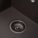 VALESO SOLID 7843 Granite Kitchen Sink, Matte Dune - Фото № 6