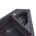 Granite sink for kitchen Platinum 9950 PANDORA opaque Mix - Фото № 4