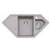 Granite sink for kitchen Platinum 9950 PANDORA opaque Mix - Фото № 10