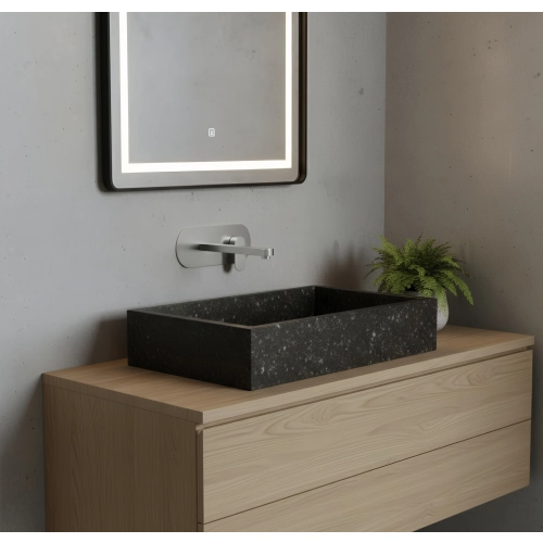 Смеситель для умывальника настенный Germece 4033 внутренний монтаж - Фото № 3