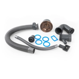 Евросифон одинарный Platinum для Нandmade моек  (PVD медный)